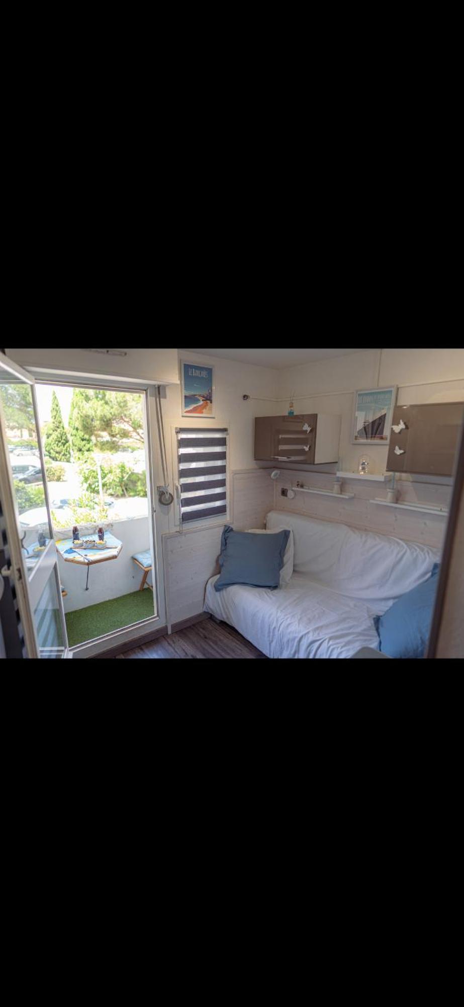 Agreable Studio Les Pieds Dans L'Eau Le Barcarès Exterior foto